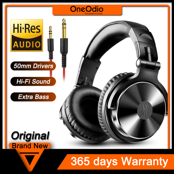 Oneodio Pro-10 Wired Headphones with 50mm Quality HiFi Drivers Stereo Big  Headphones Studio Mixing Recording Monitoring Headset