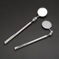 30mm Small round Mirror round Pull-Able Retractable Tool 360 Degrees Universal Inspection Visual Acuity Testing Lenses Anti-Visual Inspection Spot Inspection. 