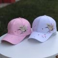 New Women's Hats Chinese Style Embroidery Crane Curved Brim Caps Fashion Versatile Baseball Cap Spring and Summer Sun Hat.