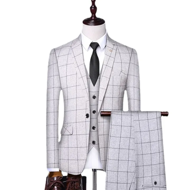 Men%20Fashion%203%20Pieces%20Suit%20Spring%20Autumn%20Plaid%20Slim%20Fit%20Business%20Formal%20Casual%20Check%20Suits%20Office%20Work%20Party%20Prom%20Wedding%20Groom%20-%20Image%204