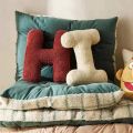 INS Nordic 26 English Letters Throw Pillow DIY Name Bed Sofa Cushion Baby Sleep Pillows Toys Kids Room Decorations Photo Props.