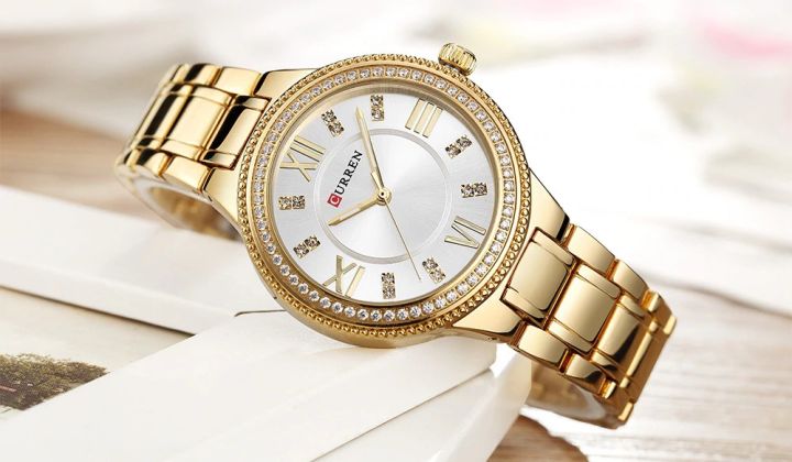 CURREN%209004%20%20Stainless%20Steel%20Analog%20Watch%20for%20Women%20-%20Image%204