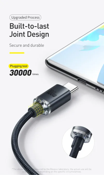 Baseus%20USB%20to%20Type-C%20100W%20Crystal%20Shine%20Series%20Fast%20Charging%20Data%20Cable%201.2m%20Black%20CAJY000401%20-%20Image%207