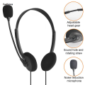 Fashions Call Center Clear Voice Office School Pc Gaming With Microphone Usb Wired Computer Headset Volume Control Noise Reduction.