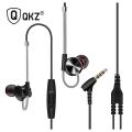 QKZ DM10 Zinc Alloy 3.5mm HiFi Earphone In Ear Earphone. 