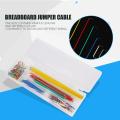 Pre-Formed 140PCS Jumper Wire Kit Solderless Breadboard Jumper Cable Set - Multi Plug - Multi Plug. 