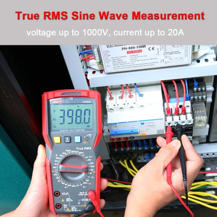 UNI-T%20Digital%20Multimeter%20UT89X%20UT89XD%20True%20RMS%2020A%20Current%201000v%20Voltmeter%20Resistance%20Capacitance%20Transistor%20LED%20Tester%20-%20Image%205