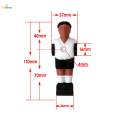 12x Foosball Men Football Players Figures Foosball Soccer Table Football Men.
