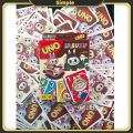 UNO Labubu Card Game with 112 Cards, Gift for Kid, Family Adult Game. 