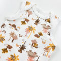 Infant and Toddler Baby Sleeveless Cotton Romper Bodysuit From Levin.