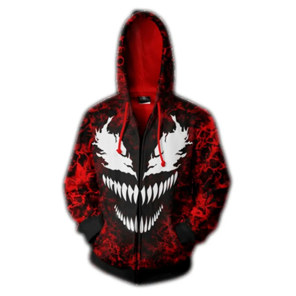 Movie Joker Cosplay Hoodie Joaquin Phoenix Joker 3D Print Zipper