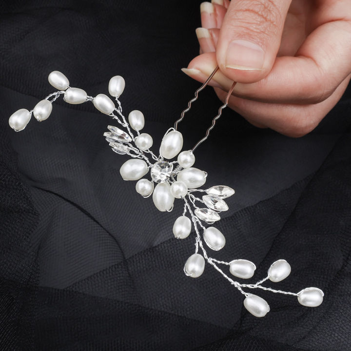 1/2Pcs%20Simulate%20Pearl%20Hairpins%20Hairstyles%20Wedding%20Bridal%20Hair%20Pins%20Hair%20Jewelry%20Accessories%20Hair%20Clips%20for%20Women%20-%20Image%206