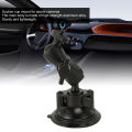 Car Camera Mount Suction Cup Camera Holder Lightweight One Touch Rotary Switch 1/4 Inch Thread Aluminum Alloy for Windshield.