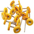 40Pcs Mini Brush Polishing Kit Mirror Set Polishing Buffing Jewelry Polishing Kit Pur.