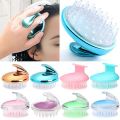Eco Friendly Wheat Straw Hair Scalp Massager Silica Shampoo Brush For Women Men. 
