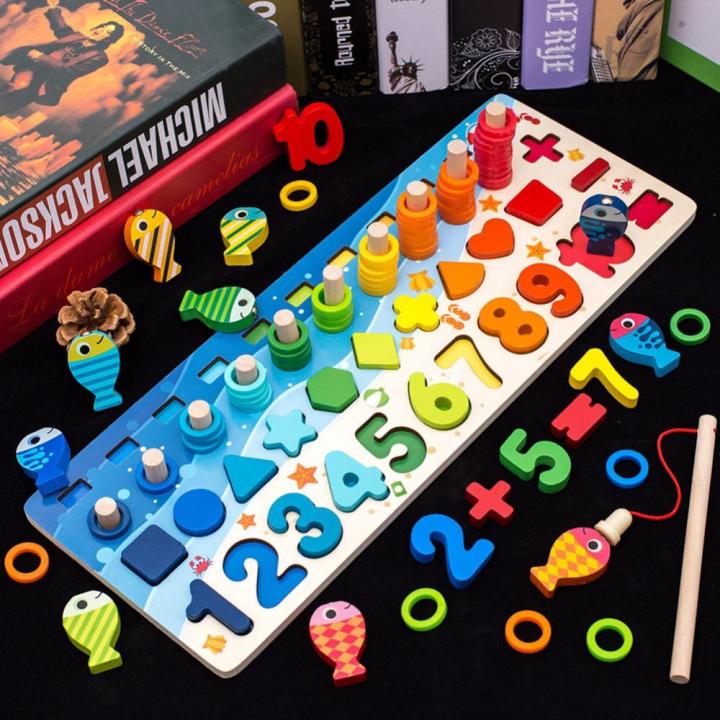 Kids%20Toys%20Wooden%20Geometric%20Shape%20Color%20Digital%20Cognition%20Puzzle%20Math%20Early%20Educational%20Toys%20For%20Children%20-%20Image%202