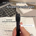 Novelty Abcd Choose Ballpoint Pen New Decompression Rotating Gel Answer Pen Personality Student Stationery 0.5mm. 