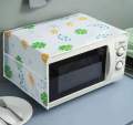 Oven Cover Dustproof Microwave Covers Beautiful Multicolor Printed Oven & microwave Covers - Kitchen Rack. 