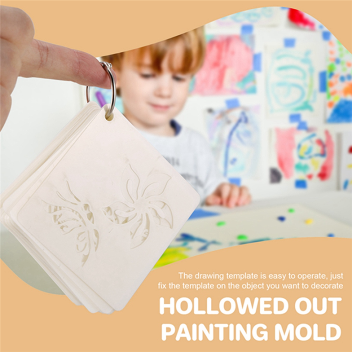 60%20Pieces%20Painting%20Template%20DIY%20Craft%20Template%20Drawing%20Stencils%20Reusable%20Wall%20Stencils%20for%20Painting%20for%20Wall%20Home%20-%20Image%206