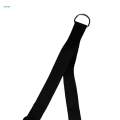Tricep Rope Cable Attachment Exercise Machine with Rings Pull Down Rope.