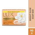 Lux Soap Bar Bright Glow 90g (Free Closeup Toothpaste 7g). 