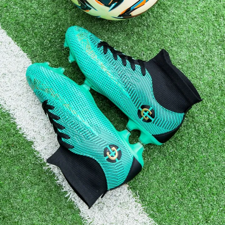 New%20Big%20Size%2047%20Turf%20Black%20Men%20Soccer%20Shoes%20Kids%20Cleats%20Training%20Football%20Boots%20High%20Ankle%20Sport%20Sneakers%20-%20Image%208