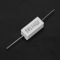 10x Wirewound Ceramic Cement Resistors 100 Ohm 5W Watt 5%.