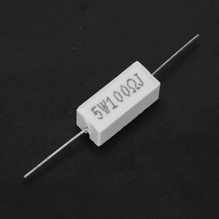 10x%20Wirewound%20Ceramic%20Cement%20Resistors%20100%20Ohm%205W%20Watt%205%25%20-%20Image%208