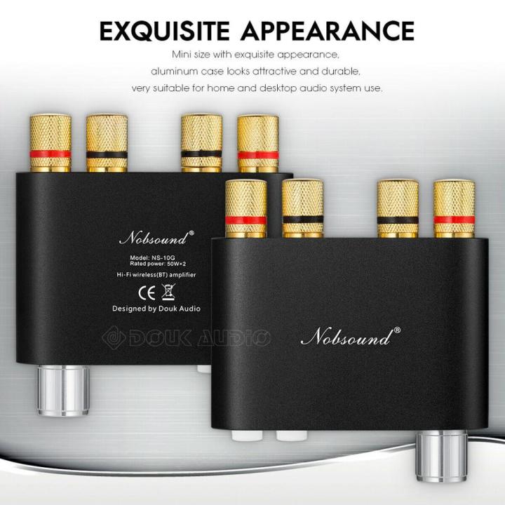 Nobsound%20NS-10G%20Mini%20TPA3116%20Bluetooth%20Digital%20Power%20Amplifier%20Stereo%20HiFi%20Amp%20For%20Audio%2050W*2%20-%20black%20-%20Image%207