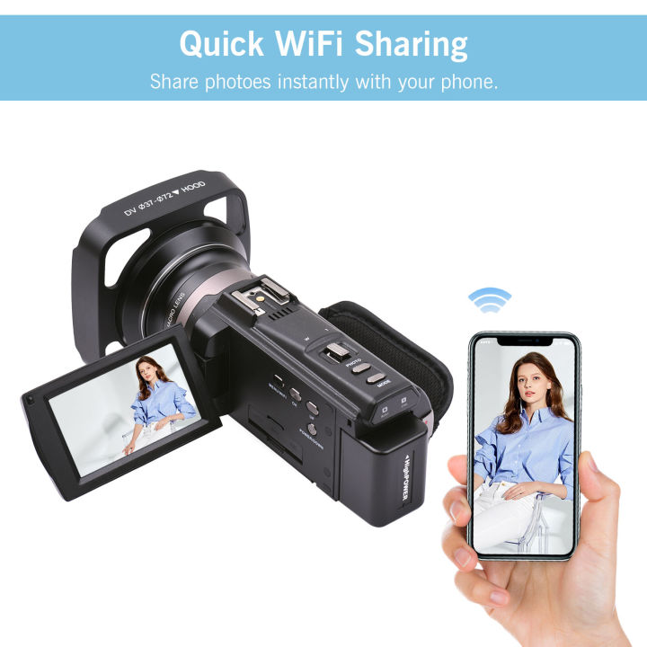 4k%2060fps%20Ultra%20HD%20Digital%20Video%20Ca-mor%2048MP%2016X%20Zoom%203-Inch%20Rotateable%20Touch%20Screen%20Wi-Fi%20Sharing%20Air%20Night%20Vision%20Motion%20Detection%200.39x%20wide%20angle%20lens%20-%20Image%203