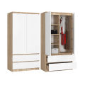 Furnisha Modern & Contemporary style 2 Door with 2 Drawer Almira / Wardrobe. 
