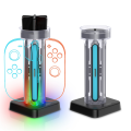 4-In-1 Charging Station for Switch 2 Controller Card Storage Rack with LED Indicators Controller Charger. 