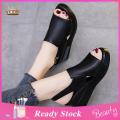 【Get the Perfect Fit】 Sandals Casual Platform Wedge High Heel Sandals. 