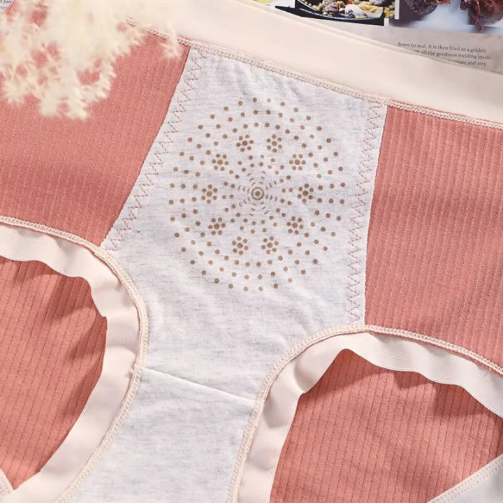 New%20Cotton%20Panties%20Plus%20Size%20Women's%20Underwear%20High%20Waist%20Tummy%20Control%20Briefs%20Underpants%20Female%20Solid%20Color%20Lingerie%20-%20Image%208