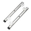 35Key Desk Keyboard Drawer Rail Desk Tray Slide Rail Track Adjustable. 