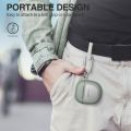 【support】 Slim and Stylish Transparent Hard PC Shockproof TPU Case Cover with Carabiner for QuietComfort Earbuds II 2022 and QuietComfort Ultra 2023.