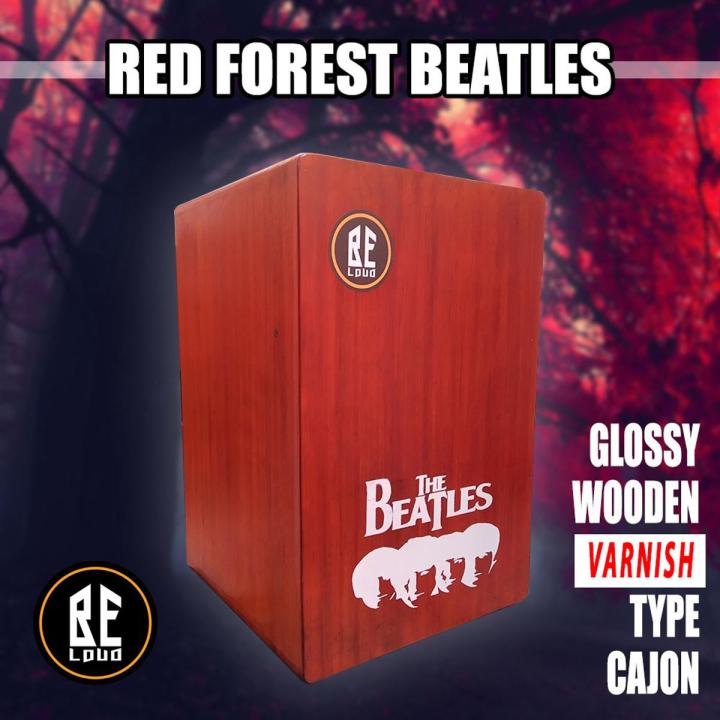 beatles cajon box wooden colour cajon drums