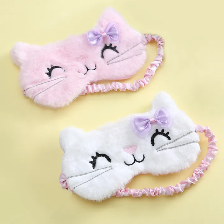 Cute%20Cat%20Soft%20Sleeping%20Eye%20Cover%20Mask%20Animal%20Plush%20Fabric%20Blindfold%20Relax%20Girls%20Lady%20For%20Home%20Traveling%20Eye%20Care%20-%20Image%202