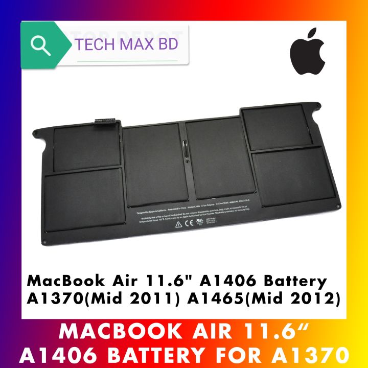 MakBook%20Air%2011.6"%20A1406%20Battery%20for%20A1370%20&%20A1465%20LAPTOP%20BATTERY%20-%20Image%202