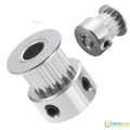 5mm Motors SHAFT Aluminum GT2 Timing 5mm Bore Shaft Pulley 20 Teeth 6mm Belt For CNC Machine 3D Printer DC Gear Motor Parts Puli. 