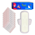 Neela Sanitary Napkin - Wings System - 100% Cotton - Combo of 10 Pack - 80 Pads.