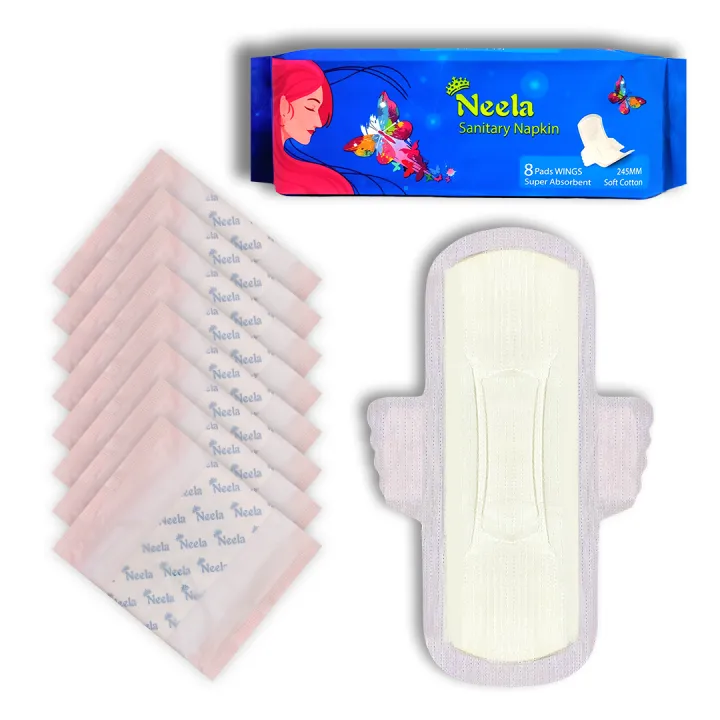 Neela%20Sanitary%20Napkin%20-%20Wings%20System%20-%20100%25%20Cotton%20-%20Combo%20of%2010%20Pack%20-%2080%20Pads%20-%20Image%203