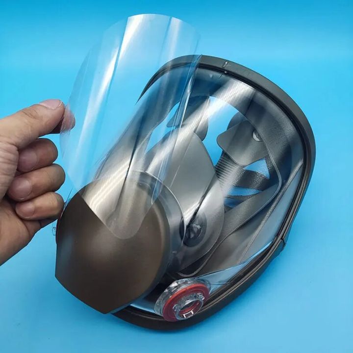 Anti Scratch Protective Lens Film For 6800 Gas Mask Respirator Full Face Window Screen Protector Painting Spraying Mask cover