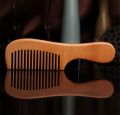 Wooden Hair Combs Handle Shape -1pcs.