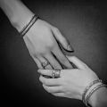 The Mystic Nine Buddha Bracelet Zhang Qishan Retro Temperament Marcasite Ring Men and Women Couples Openings Bracelet All-Matching Accessories.