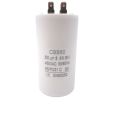 CBB60 Run Capacitor 50uF 450V AC Double Insert 50/60Hz Cylinder  White for Air Compressor Water Pump Motor. 