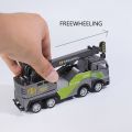 【Lejia】12 Styles Alloy Diecast Simulation Engineering Model Toys Crane Bulldozer Excavator Forklift Vehicles Educational. 