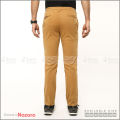 Nazara Slim-Fit Chino Gabardine Pants - Khaki. 