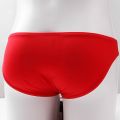 Cool Ice Silk Low-rise Underwear Men's Solid Smoth Seemless Briefs Soft Bugle Pouch Panties Comfortable Breathable Bikini.