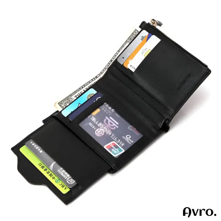 Avro%20Bogies%20Men's%20High%20Quality%20Slim%20Wallet%20Premium%20Moneybag%20For%20Men%20Fashion%20PU%20Short%20Wallet's%20&%20Accessories%20Stylish%20and%20Practical%20Men's%20Slim%20Wallet%20with%20Multiple%20Card%20Slots%20and%20Coin%20Pockets%20Wallet%20For%20Men%20-%20Image%204
